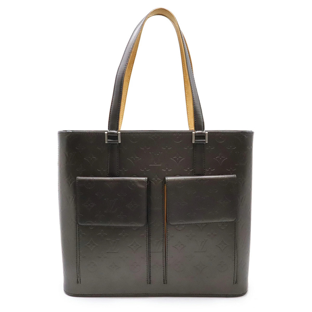 LOUIS VUITTON Monogram Matte Wilwood Tote Bag Shoulder Noir Black